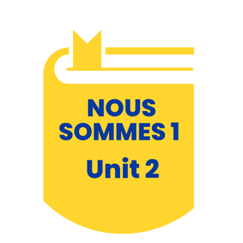 Nous sommes 1 Unit 2 Vocabulaire important