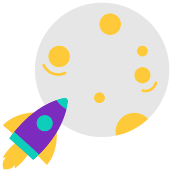 Sofía fue a la Luna