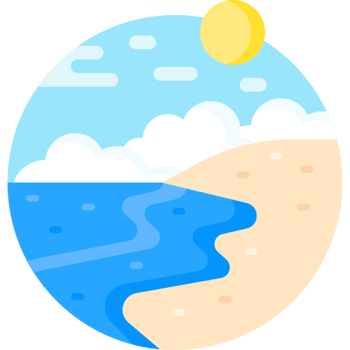 Diego fue a la playa