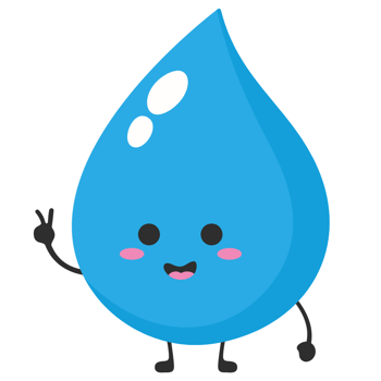 Droppy, the Adventurous Raindrop