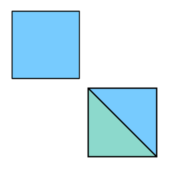 Whole and Half Squares