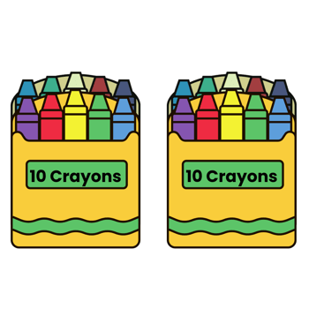 Counting Crayons to 20