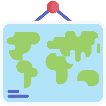 Los países y los continentes