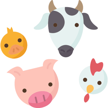 Oliver, Paxton y los animales