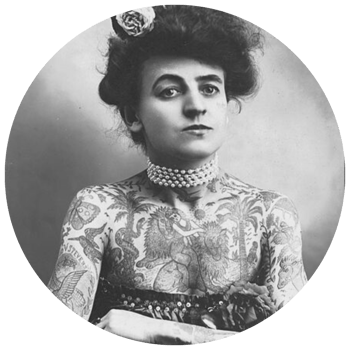 Maud Wagner, «la tatuadora»