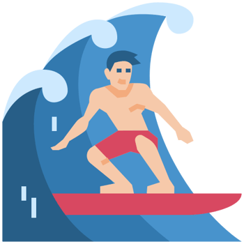 El surf