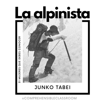 Junko Tabei, «la alpinista»