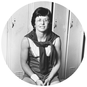 Billie Jean King, «la tenista» (Versión simplificada)