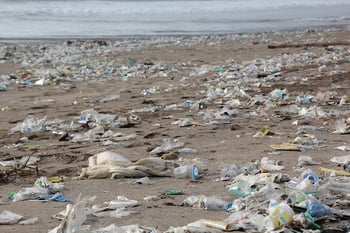 Basura invade Omoa, Honduras (Nivel B)