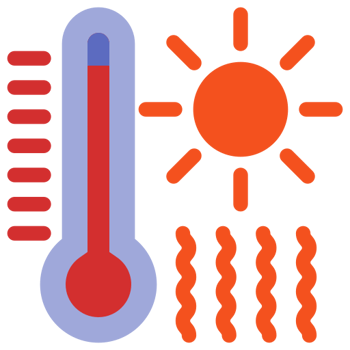 Ola de calor en América del Sur (Nivel A)