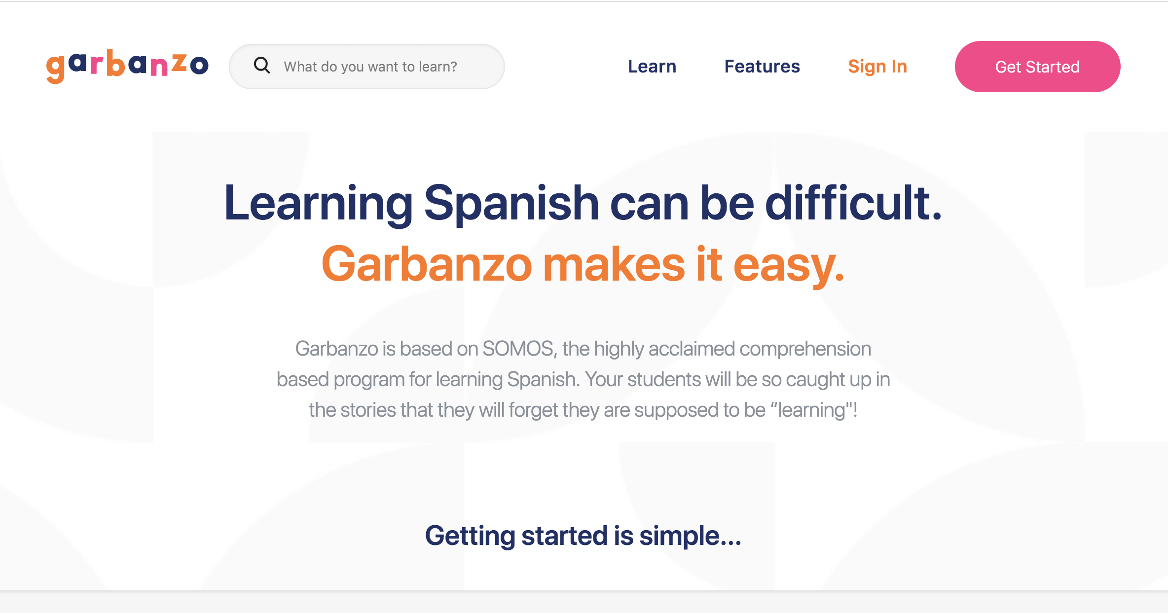 Garbanzo.io Class Code at Bennie Walden blog